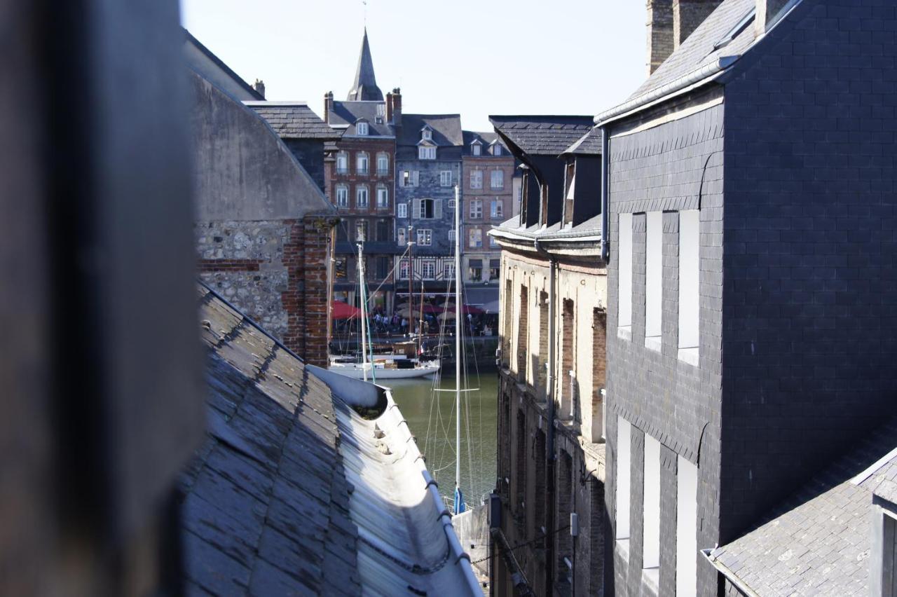 Le Perchoir De St-Antoine - Centre Historique D'Honfleur Avec Vue Sur Le Port, Netflix, Jeux, Vinyles Appartement Buitenkant foto