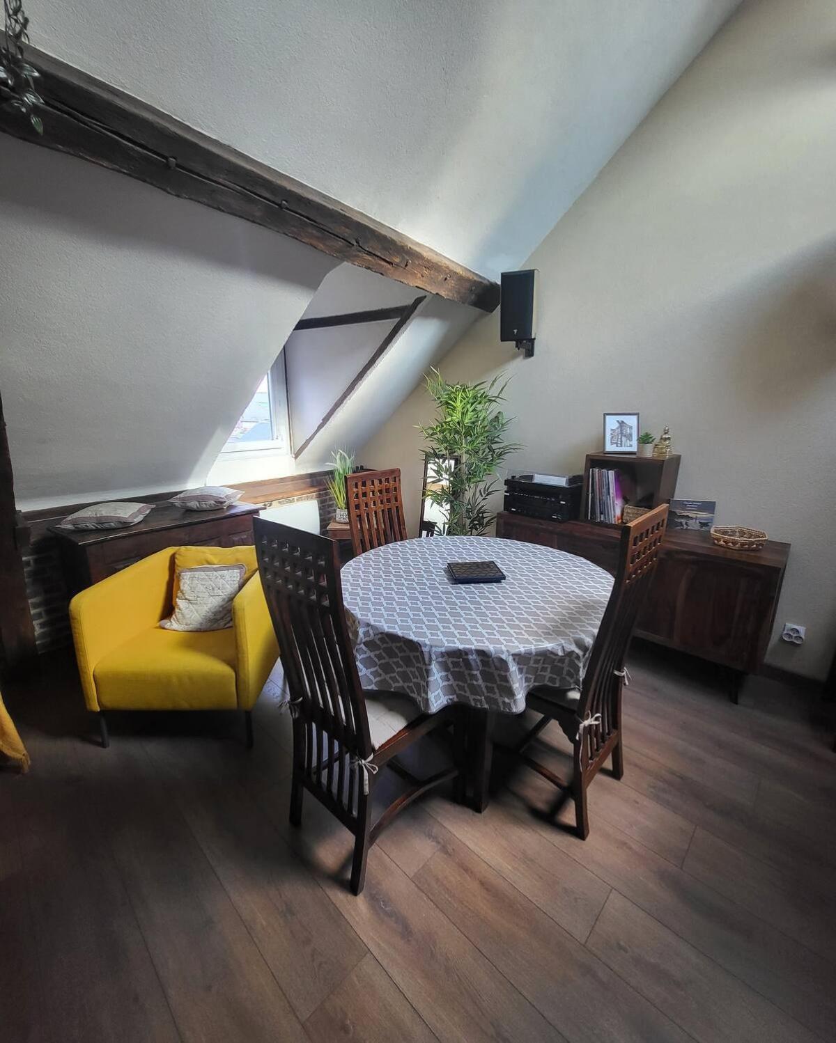 Le Perchoir De St-Antoine - Centre Historique D'Honfleur Avec Vue Sur Le Port, Netflix, Jeux, Vinyles Appartement Buitenkant foto